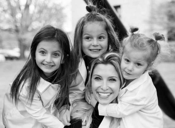 Dr. Cohen and her 3 daughters